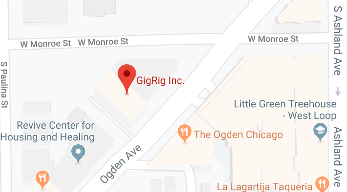 Contact GigRig Google Maps RV Rental for Chicago Film Industry